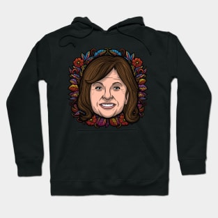 Roseanne Barr (Flowered) Hoodie